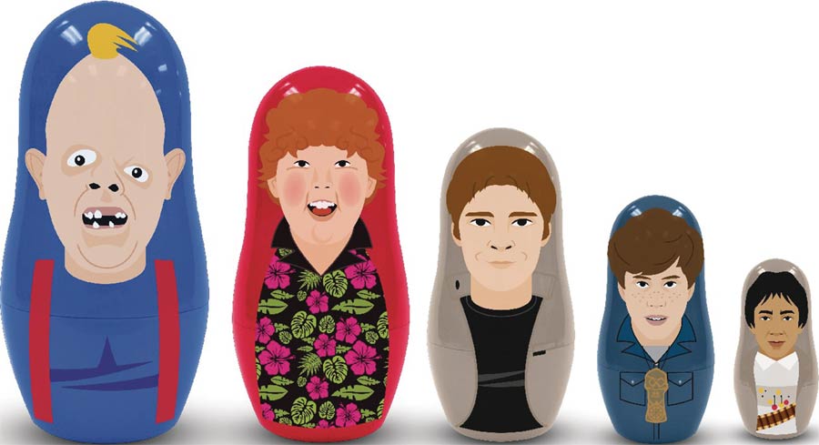 Goonies Plastic Nesting Doll Set