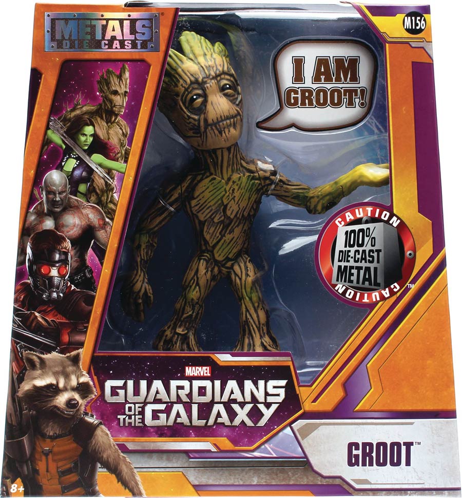 Metals Guardians Of The Galaxy 6-Inch Die-Cast Figure - Groot