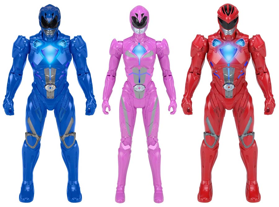 Power Rangers Movie Feature Action Figure Assortment Case