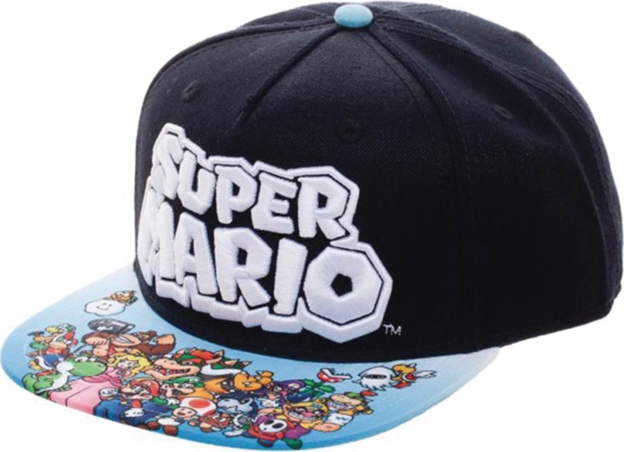 Nintendo Super Mario Youth Snapback Hat