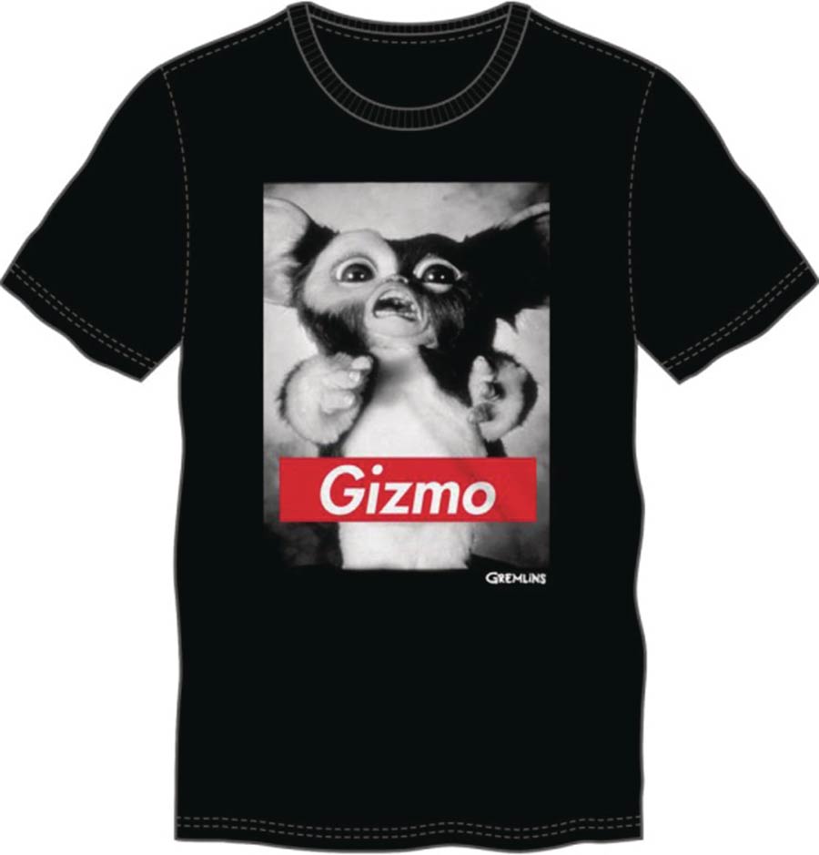 Gremlins Gizmo Black T-Shirt Large