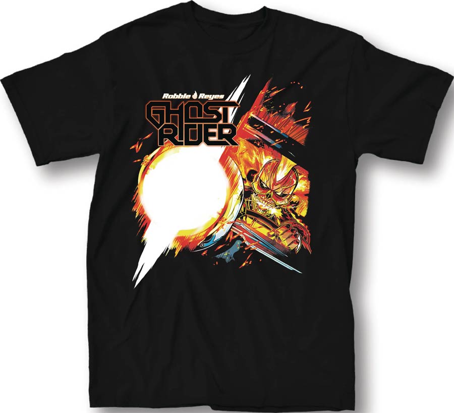 Marvel Ghost Rider Vol 7 #2 Black T-Shirt Large