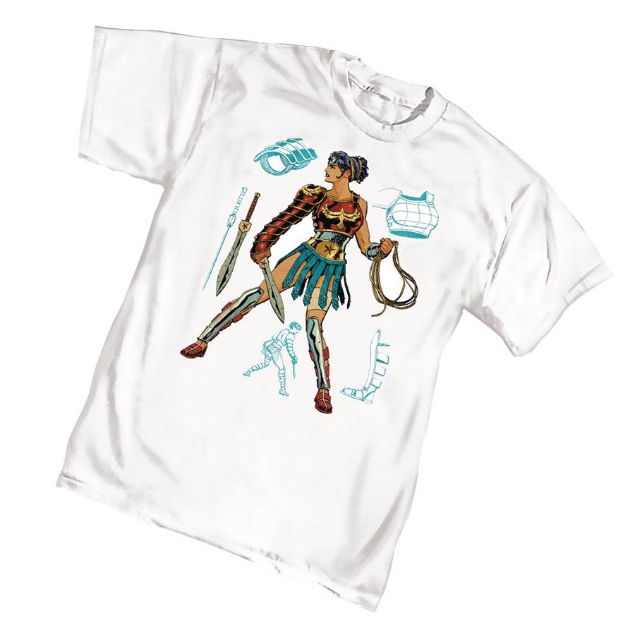Wonder Woman Armor T-Shirt Large