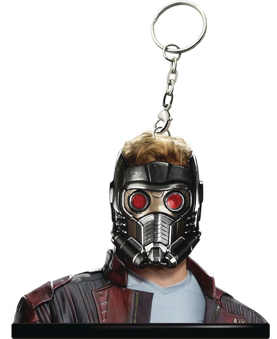 Guardians Of The Galaxy Vol 2 Keychain - Star-Lord Mask