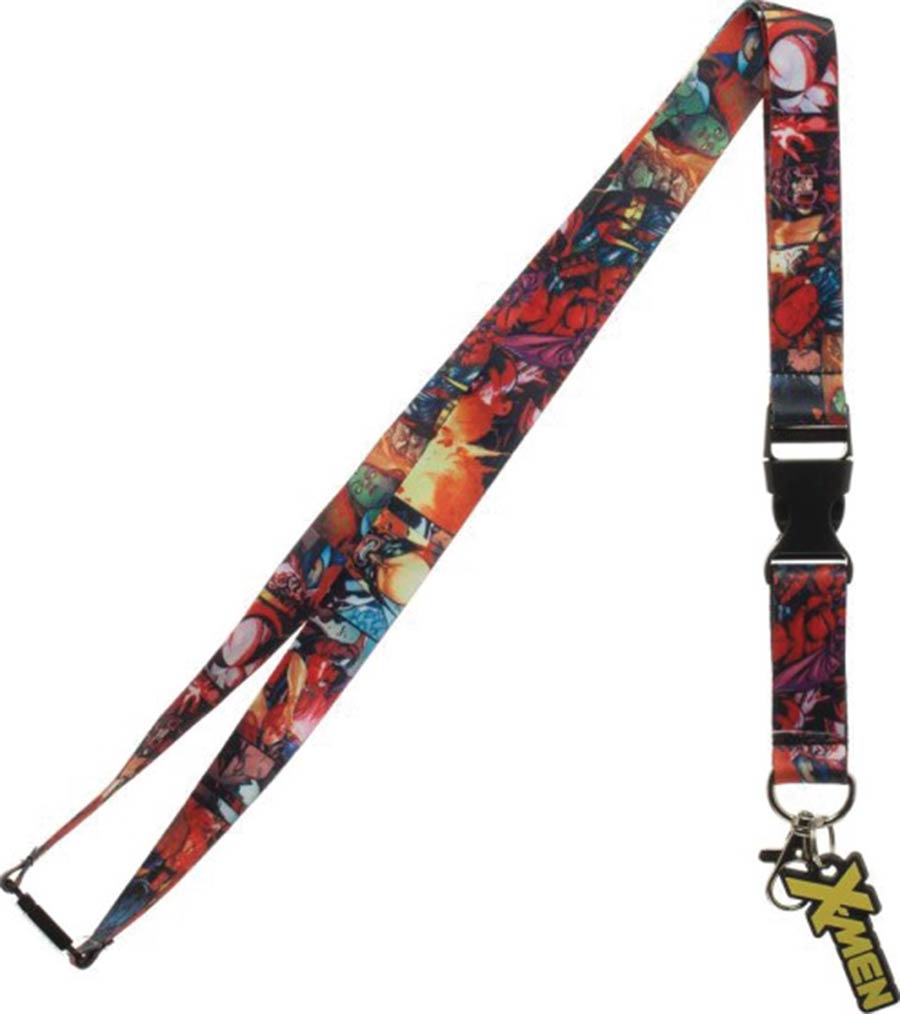 Marvel Lanyard - X-Men Comic Collage