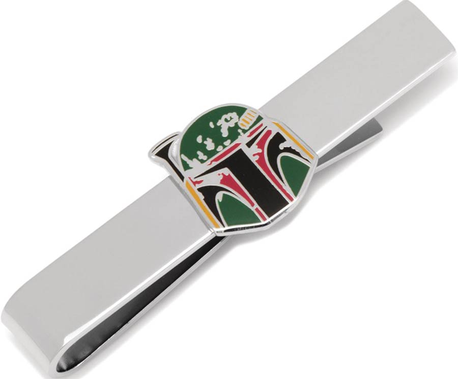 Star Wars Tie Bar - Boba Fett Distressed Helmet