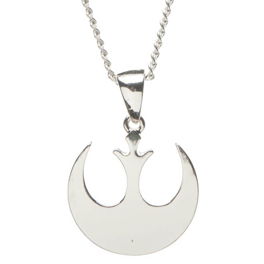 Star Wars Rebel Alliance Silver Plated Boxed Necklace