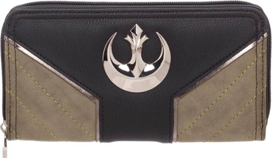 Star Wars Rogue One Rebel Jyn Erso Zip Around Wallet