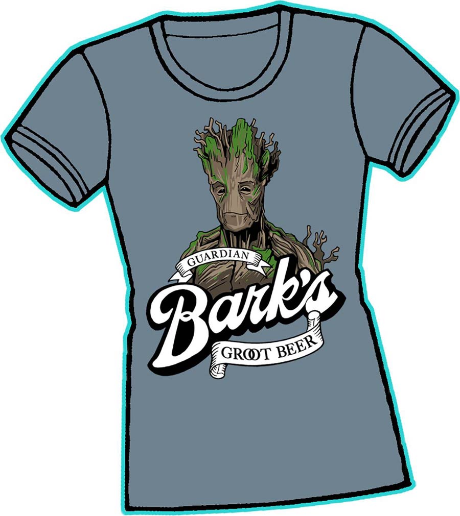 Barks Groot Beer Womens T-Shirt Large