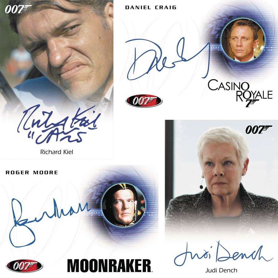 James Bond Archives Final Edition Trading Cards Album