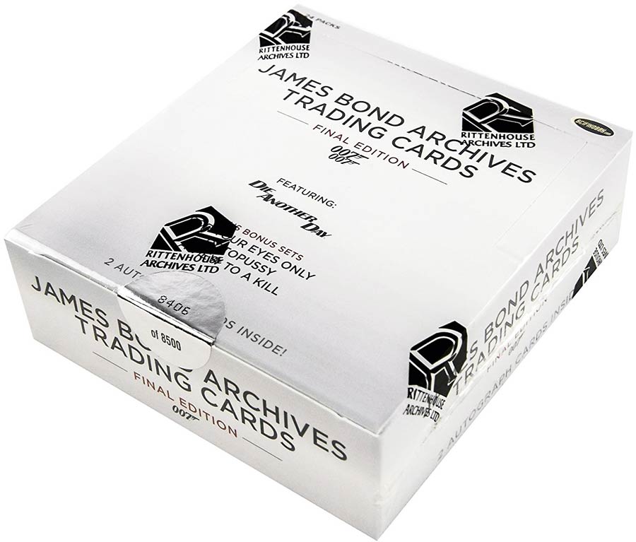 James Bond Archives Final Edition Trading Cards Box