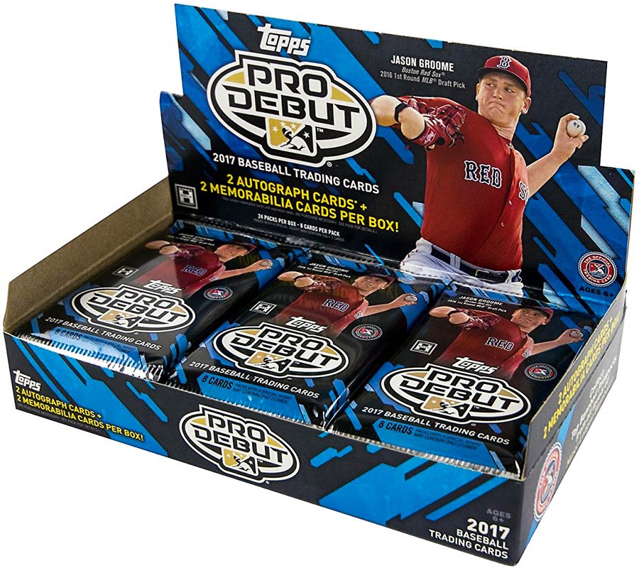 Topps 2017 Pro Debut Baseball Trading Cards Box