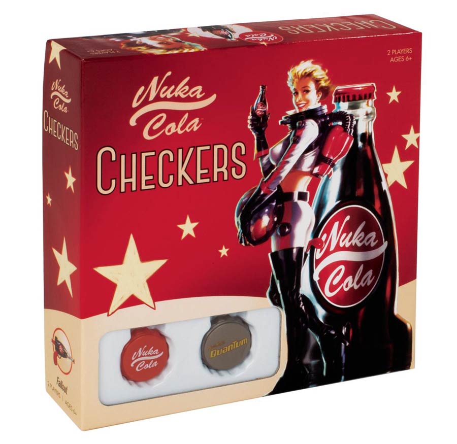 Checkers Tic-Tac-Toe Fallout Nuka Cola Edition