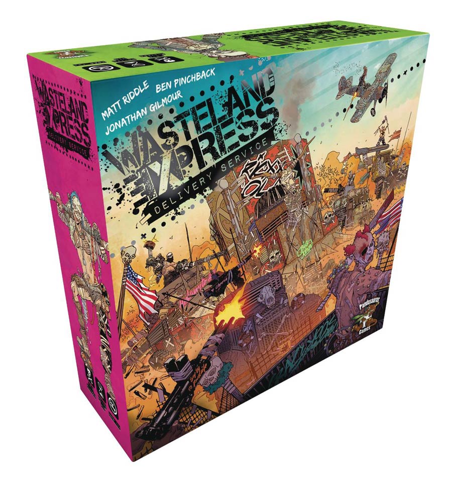 Wasteland Express Delivery Service Board Game