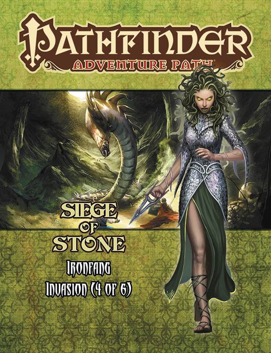 Pathfinder Adventure Path Ironfang Invasion Part 4 Siege Of Stone TP