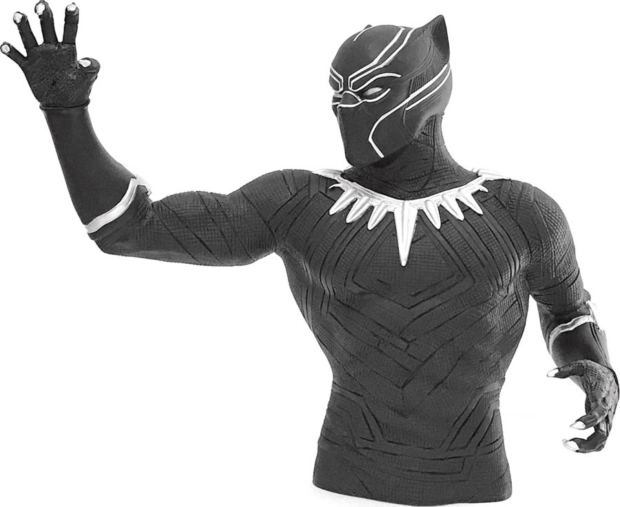 Captain America Civil War Black Panther Bust Bank