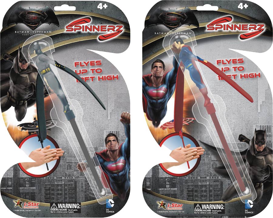 Flying Heroes DC Spinnerz Assortment Case