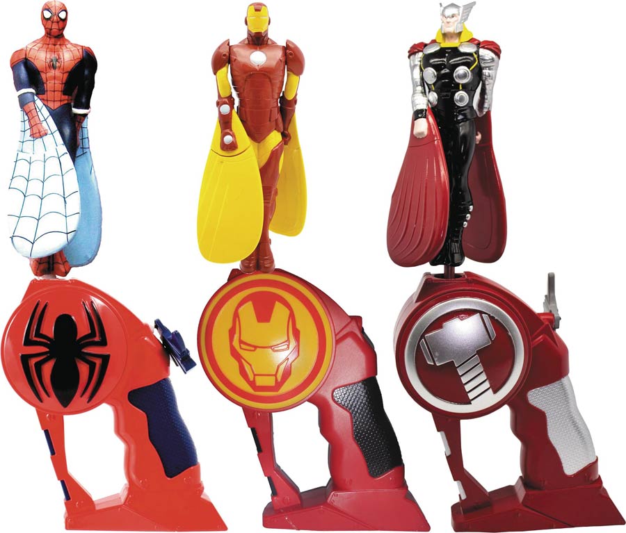 Flying Heroes Full-Size Marvel Figure Assortment Case 2