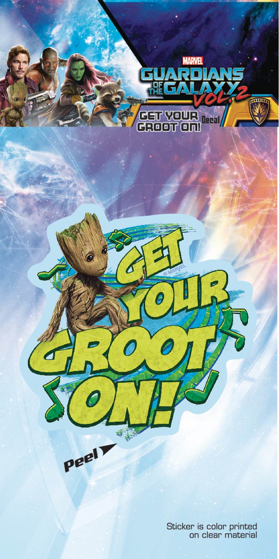 Guardians Of The Galaxy Vol 2 Decal - Get Your Groot On