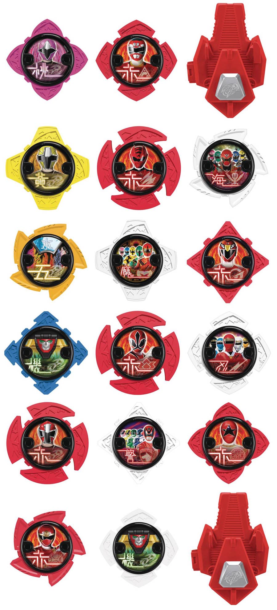 Power Rangers Ninja Steel Power Star Pack Assortment Case