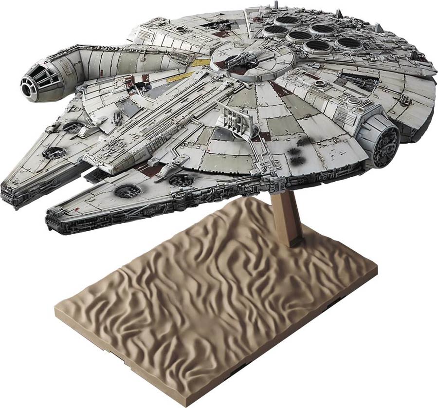 Star Wars The Force Awakens 1/144 Kit - Millennium Falcon