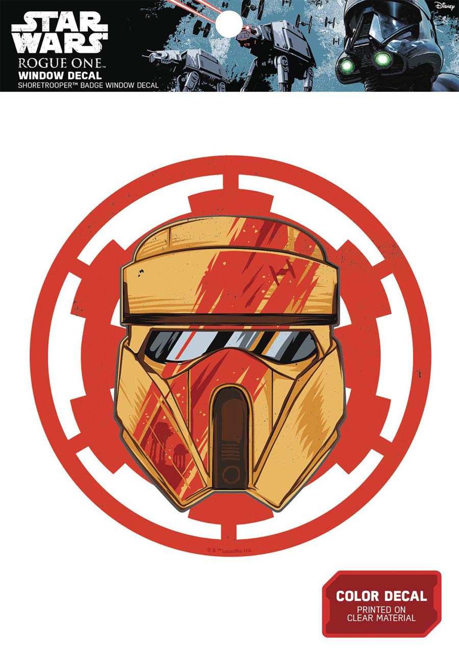 Star Wars Window Decal - Shoretrooper Badge