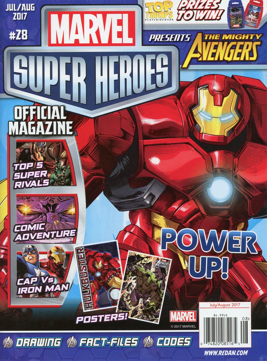 Marvel Super-Heroes Magazine #28 July / August 2017