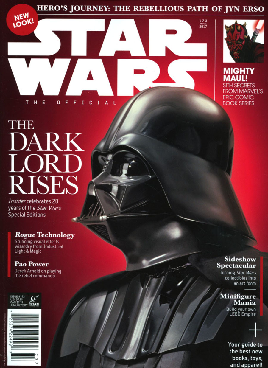 Star Wars Insider #173 June / July 2017 Newsstand Edition
