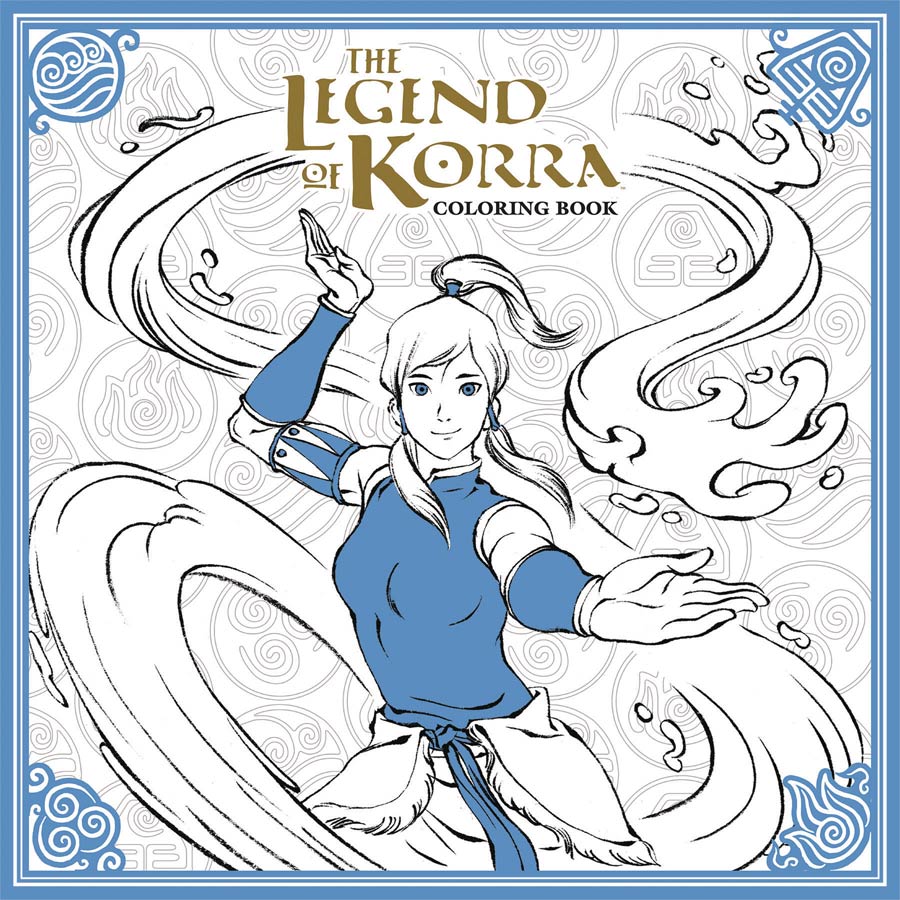 Legend Of Korra Coloring Book TP