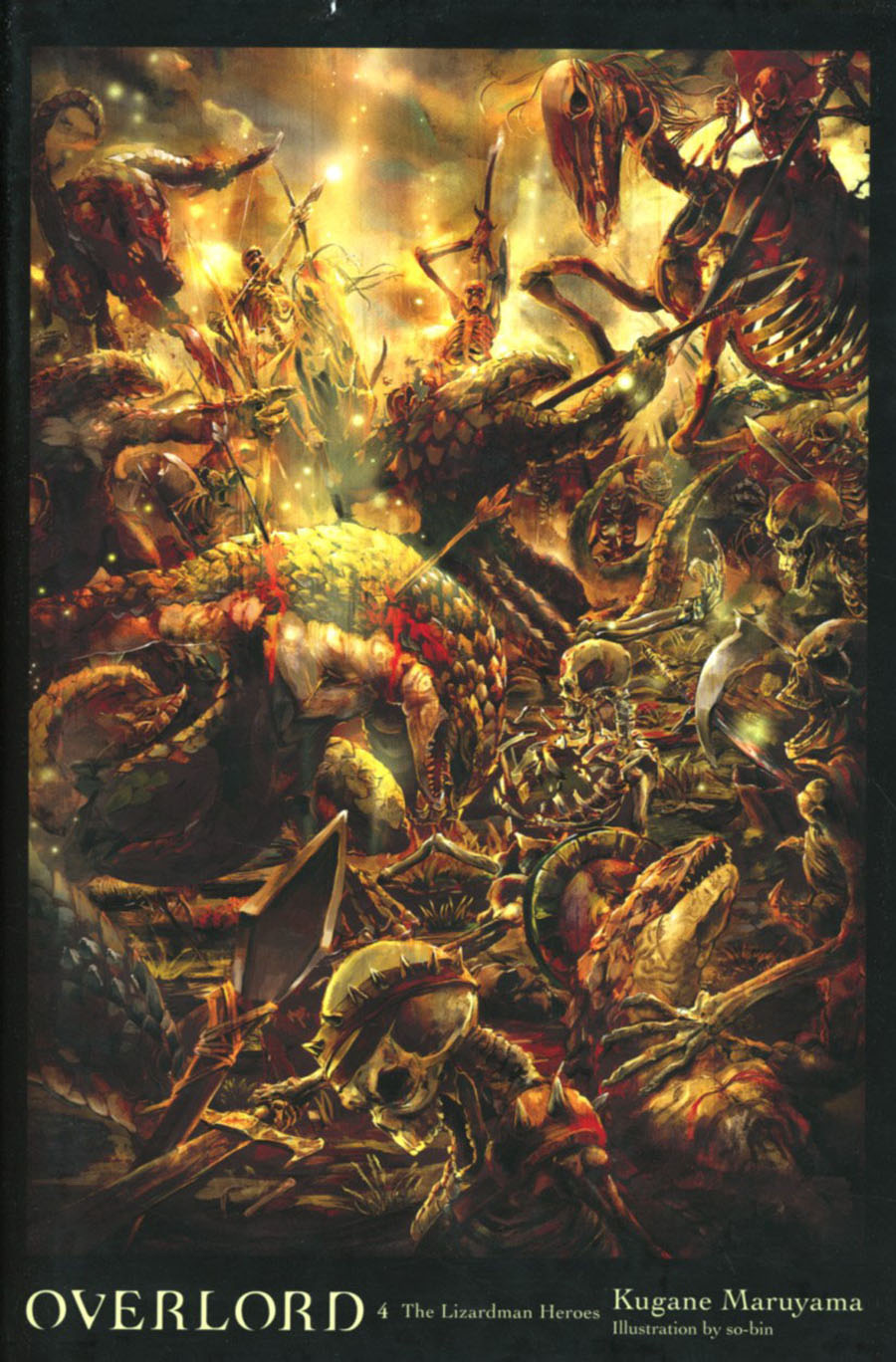 Overlord Light Novel Vol 4 Lizardman Heroes HC