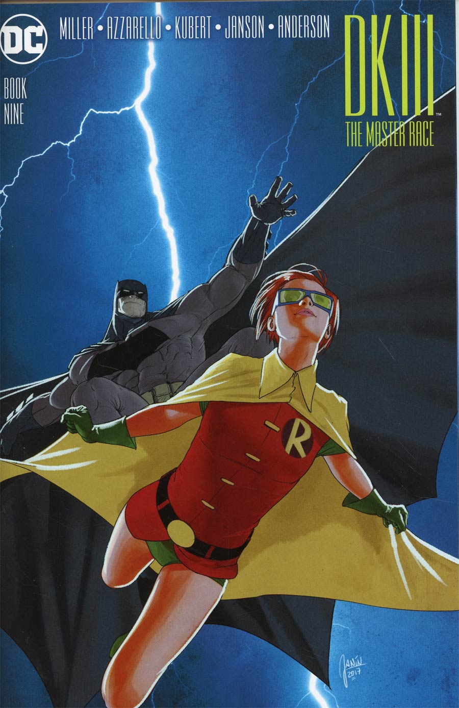 Dark Knight III The Master Race #9 Cover F Incentive Mikel Janin Variant Cover