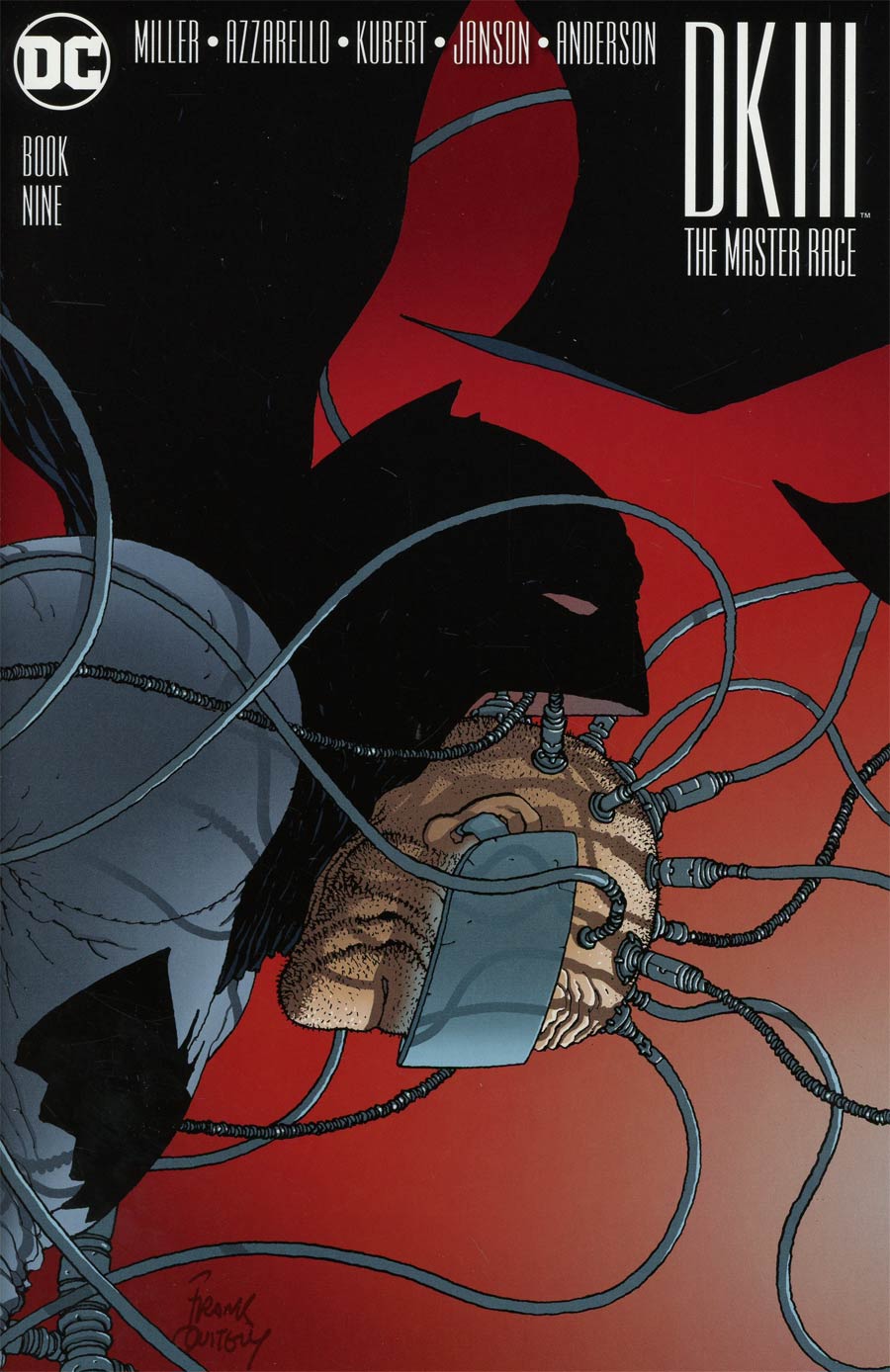 Dark Knight III The Master Race #9 Cover I Incentive Frank Quitely Variant Cover