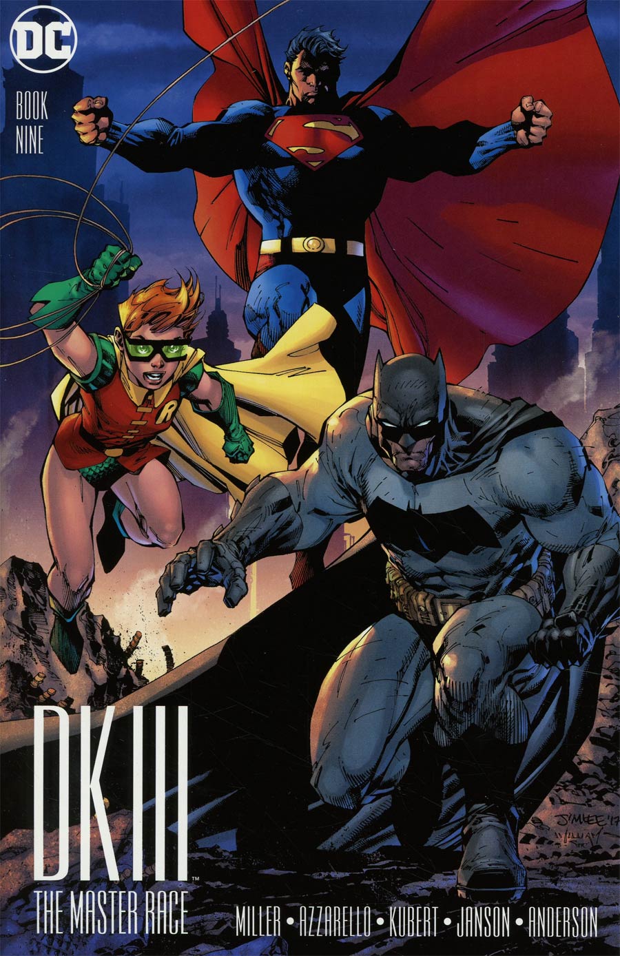 Dark Knight III The Master Race #9 Cover J Incentive Jim Lee & Scott Williams Variant Cover