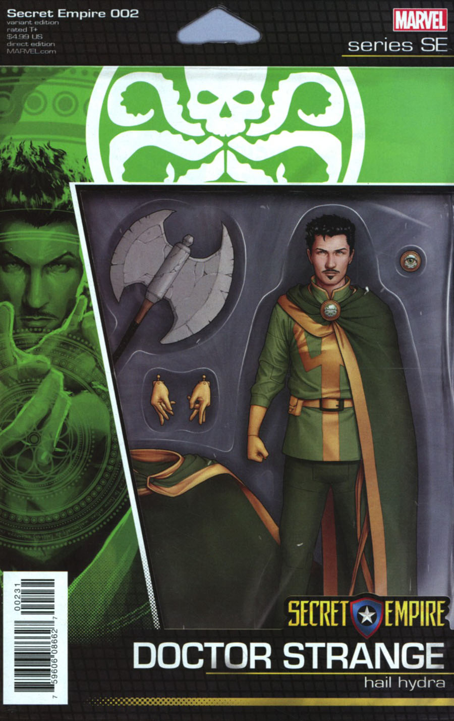 Secret Empire #2 Cover C Variant John Tyler Christopher Action Figure Cover