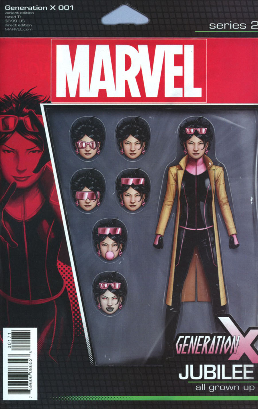 Generation X Vol 2 #1 Cover C Variant John Tyler Christopher Action Figure Cover (Resurrxion Tie-In)