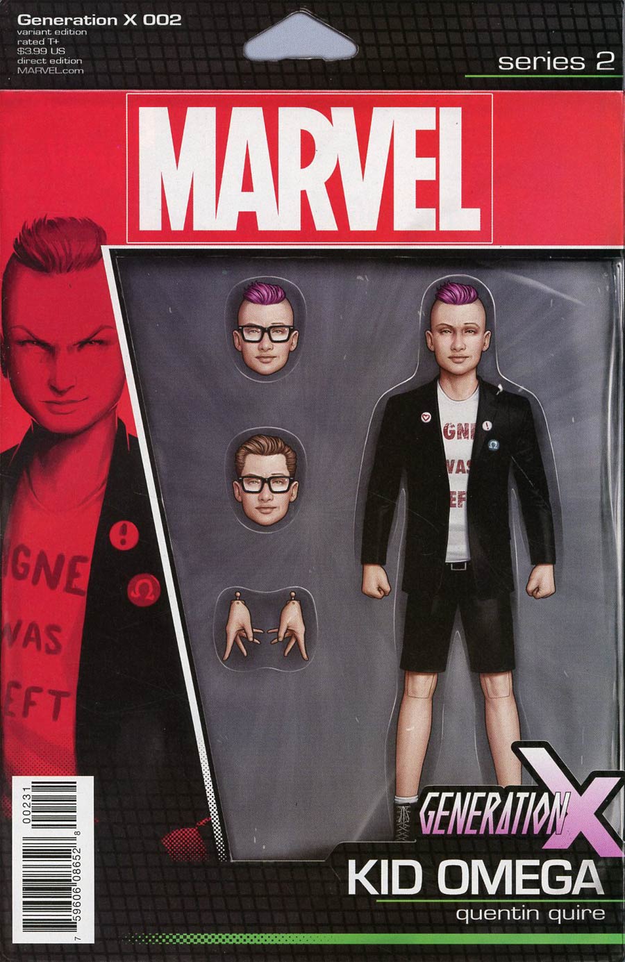 Generation X Vol 2 #2 Cover B Variant John Tyler Christopher Action Figure Cover (Resurrxion Tie-In)