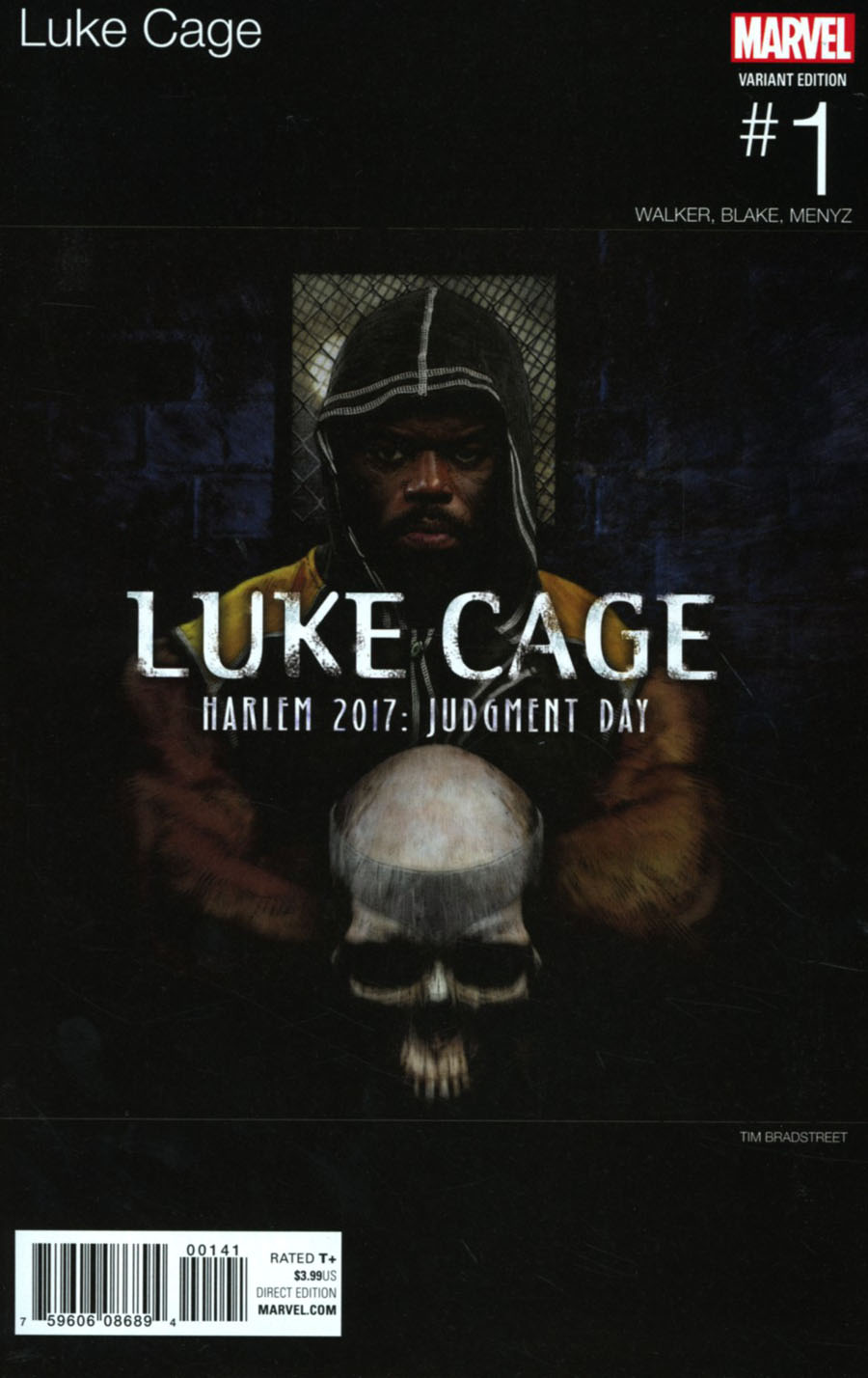 Luke Cage #1 Cover B Variant Tim Bradstreet Marvel Hip-Hop Cover