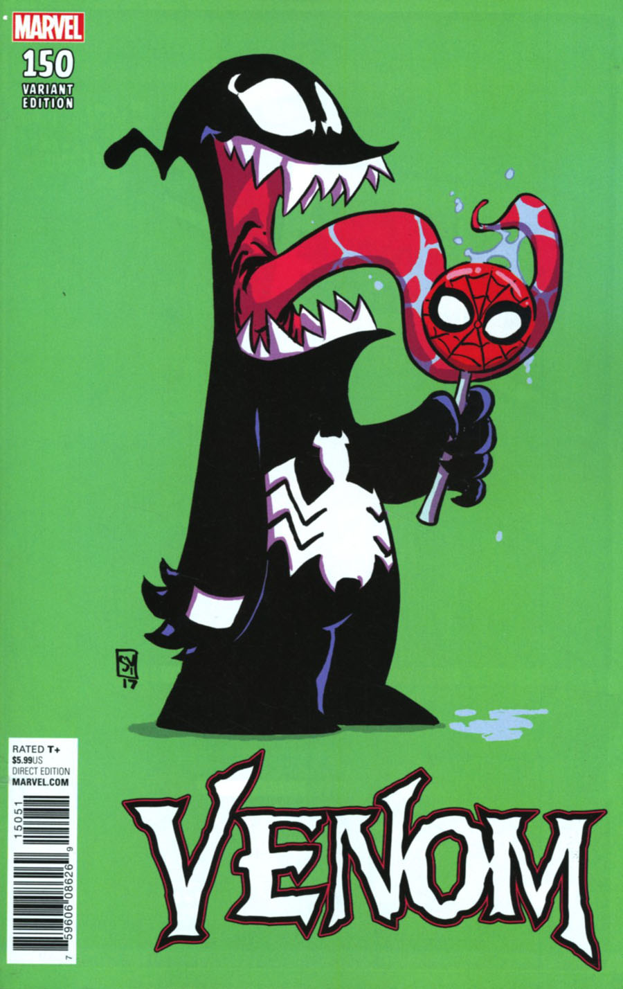 Venom Vol 3 #150 Cover B Variant Skottie Young Baby Cover