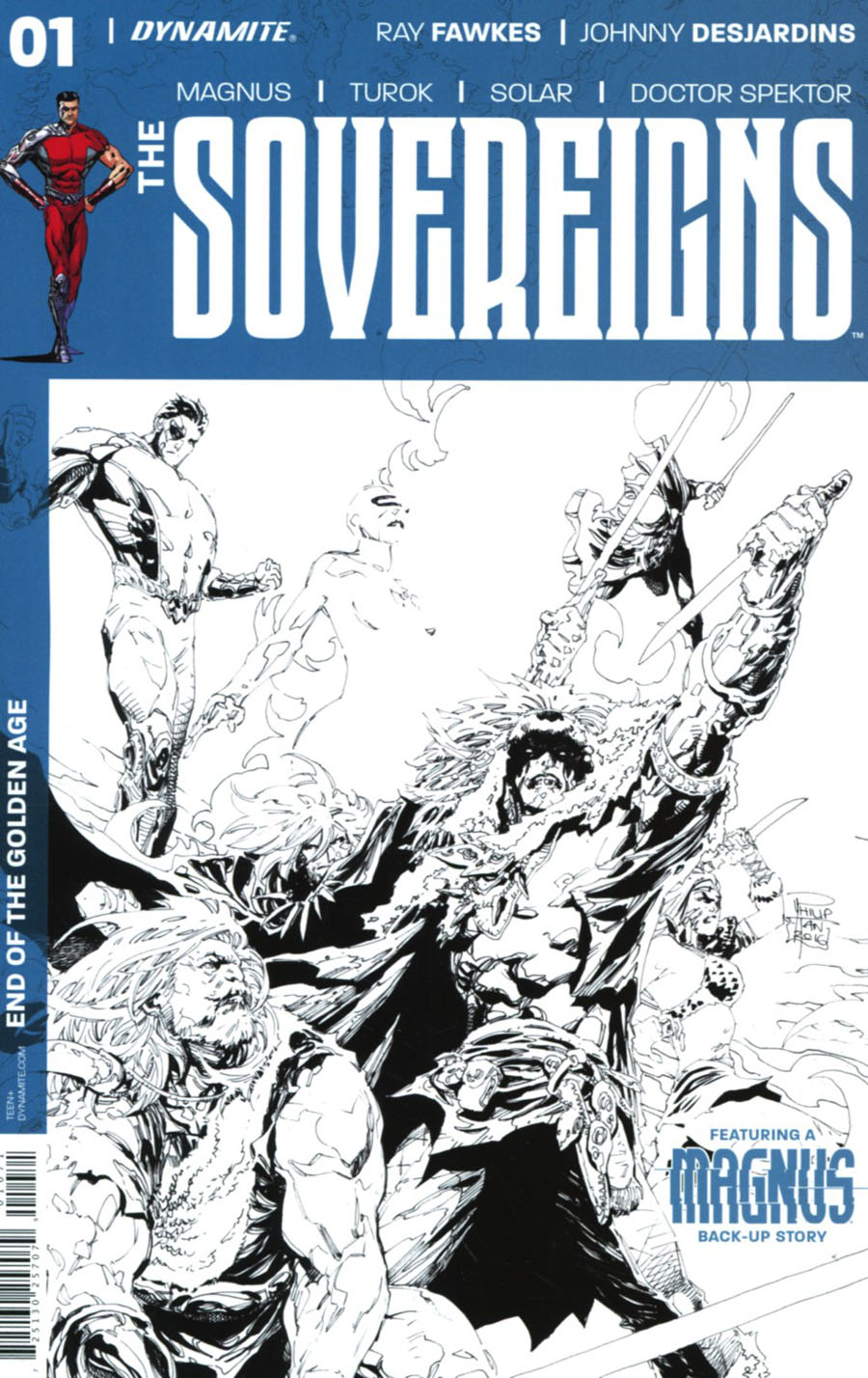 Sovereigns #1 Cover G Incentive Philip Tan Black & White Cover