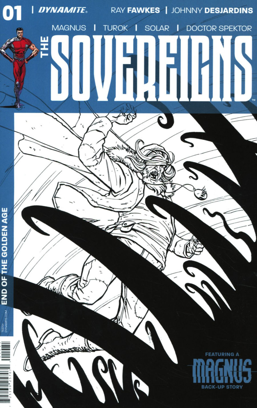 Sovereigns #1 Cover H Incentive Goran Sudzuka Black & White Cover