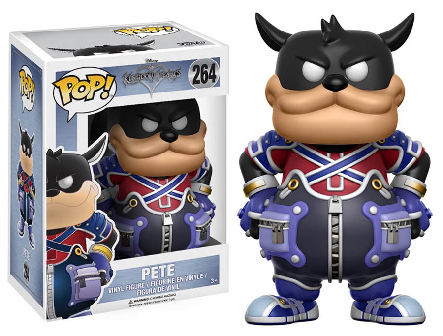 POP Disney 264 Kingdom Hearts Pete Vinyl Figure