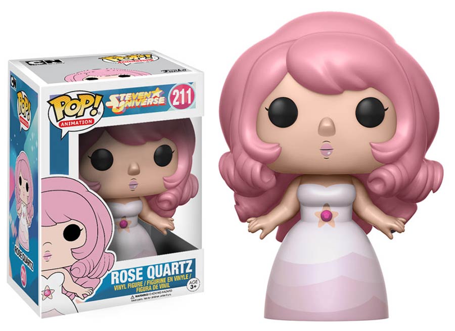 POP Animation 211 Steven Universe Rose Quartz Vinyl Figure