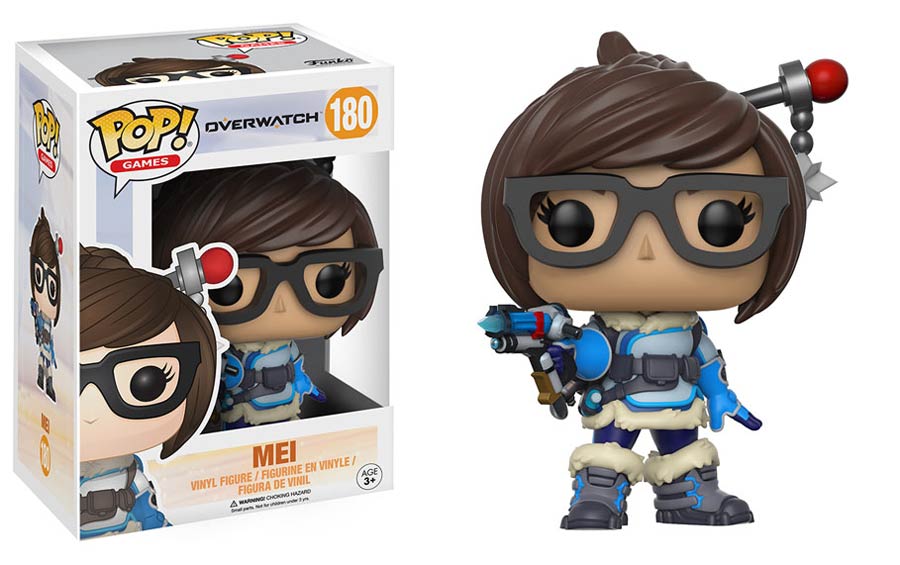 POP Games 180 Overwatch Mei Vinyl Figure