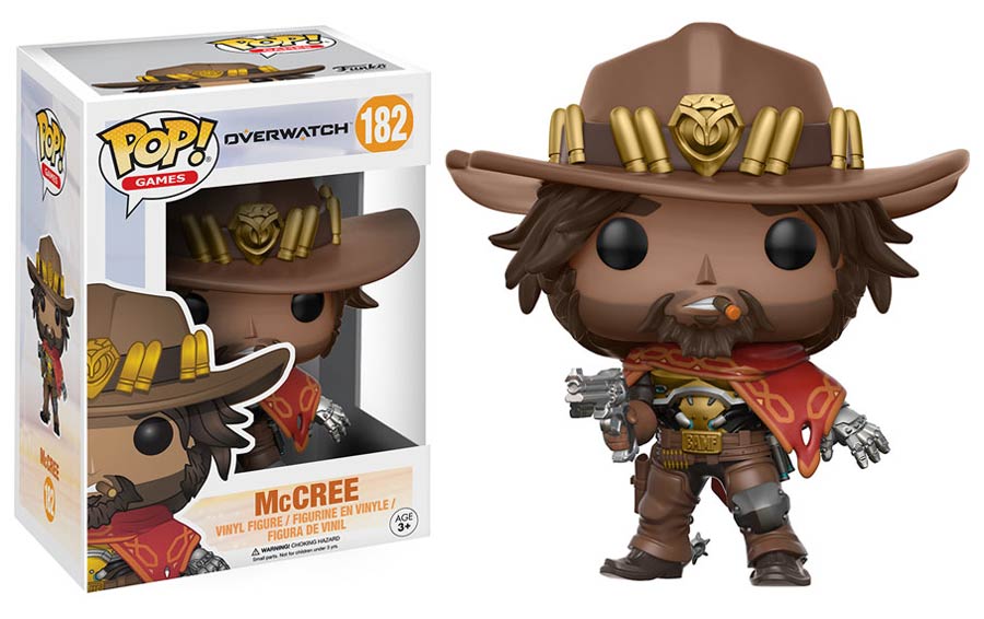 POP Games 182 Overwatch McCree Vinyl Figure