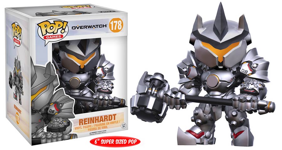 POP Games 178 Overwatch Reinhardt 6-inch Vinyl Figure