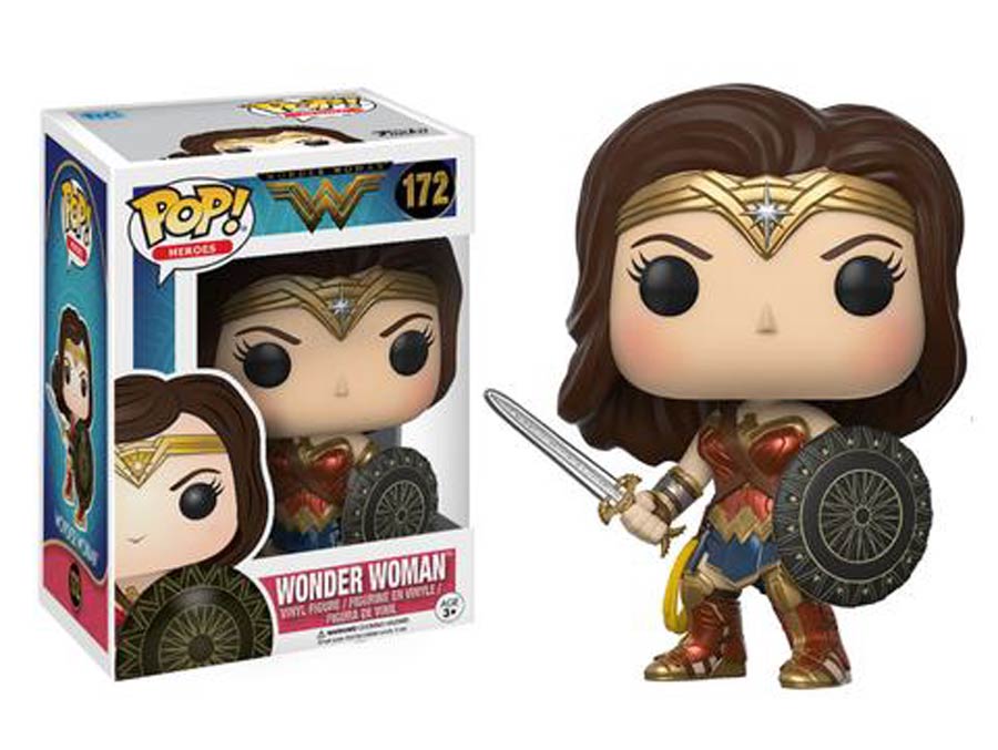 POP Movies 172 Wonder Woman Wonder Woman Vinyl Figure