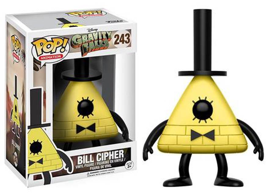 POP Animation 243 Gravity Falls Bill Cipher Vinyl Figure