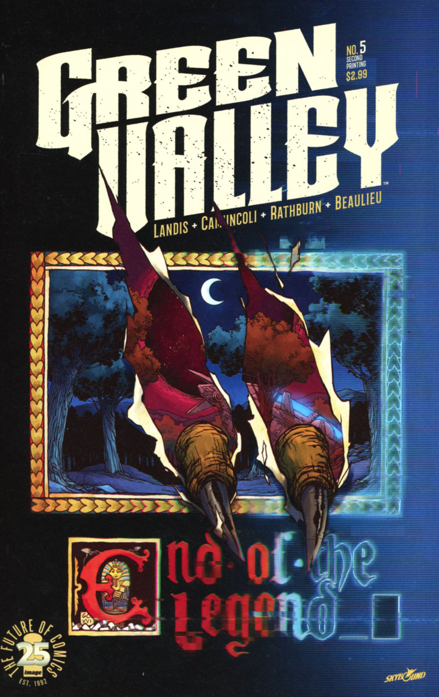Green Valley #5 Cover B 2nd Ptg Cliff Rathburn Variant Cover