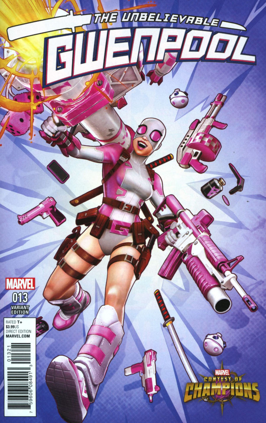 Gwenpool #13 Cover C Incentive Game Variant Cover