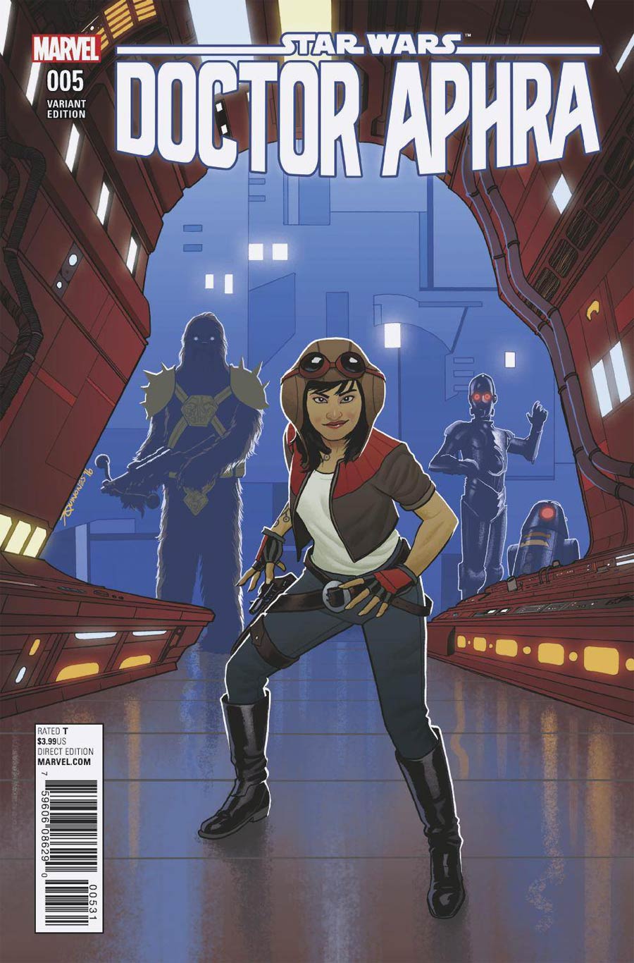 Star Wars Doctor Aphra #5 Cover C Incentive Joe Quinones Variant Cover